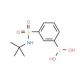 3-(tert-Butylaminosulphonyl)benzeneboronic acid (CAS 221290-14-8) - chemical structure image