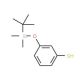 3-(tert-Butyldimethylsiloxy)thiophenol (CAS 216393-56-5) - chemical structure image