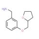 3-(Tetrahydro-furan-2-ylmethoxy)-benzylamine - chemical structure image