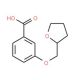 3-(tetrahydrofuran-2-ylmethoxy)benzoic acid - chemical structure image