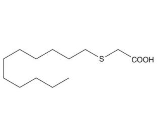 3-Thiatetradecanoic Acid (CAS 116296-31-2) - chemical structure image
