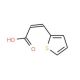 3-(Thien-2-yl)acrylic acid (CAS 15690-25-2) - chemical structure image