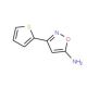3-thien-2-ylisoxazol-5-amine (CAS 35113-40-7) - chemical structure image