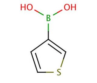 3-Thienylboronic acid (CAS 6165-69-1) - chemical structure image
