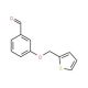 3-(Thiophen-2-ylmethoxy)-benzaldehyde - chemical structure image