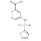 3-(thiophene-2-sulfonamido)benzoic acid - chemical structure image