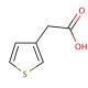 3-Thiopheneacetic acid (CAS 6964-21-2) - chemical structure image