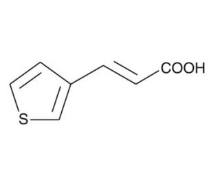 3-Thiopheneacrylic Acid (CAS 1195-52-4) - chemical structure image