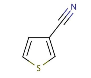 3-Thiophenecarbonitrile (CAS 1641-09-4) - chemical structure image