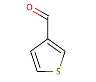 3-Thiophenecarboxaldehyde (CAS 498-62-4) - chemical structure image