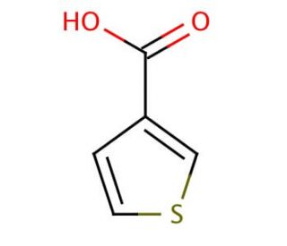 3-Thiophenecarboxylic acid (CAS 88-13-1) - chemical structure image