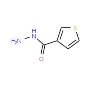 3-Thiophenecarboxylic acid hydrazide (CAS 39001-23-5) - chemical structure image