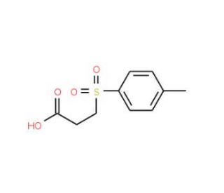 3-(Toluene-4-sulfonyl)-propionic acid (CAS 10154-76-4) - chemical structure image