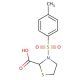 3-(Toluene-4-sulfonyl)-thiazolidine-2-carboxylic acid (CAS 408360-05-4) - chemical structure image