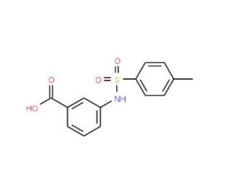 3-(Toluene-4-sulfonylamino)-benzoic acid - chemical structure image