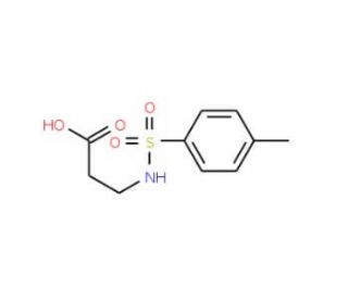 3-(Toluene-4-sulfonylamino)-propionic acid (CAS 42908-33-8) - chemical structure image