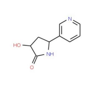3-trans-Hydroxy Norcotinine (CAS 1292911-83-1) - chemical structure image