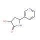 3-trans-Hydroxy Norcotinine (CAS 1292911-83-1) - chemical structure image