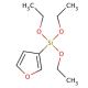 3-(Triethoxysilyl)furan (CAS 75905-12-3) - chemical structure image