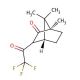 (+)-3-(Trifluoroacetyl)camphor (CAS 51800-98-7) - chemical structure image