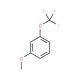 3-(Trifluoromethoxy)anisole (CAS 142738-94-1) - chemical structure image