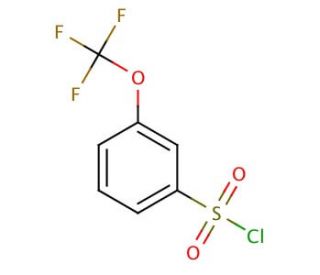 3-(Trifluoromethoxy)benzenesulfonyl chloride (CAS 220227-84-9) - chemical structure image