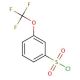 3-(Trifluoromethoxy)benzenesulfonyl chloride (CAS 220227-84-9) - chemical structure image