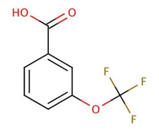 3-(Trifluoromethoxy)benzoic acid (CAS 1014-81-9) - chemical structure image