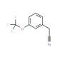 3-(Trifluoromethoxy)phenylacetonitrile (CAS 108307-56-8) - chemical structure image