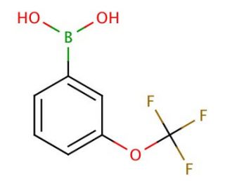 3-(Trifluoromethoxy)phenylboronic acid (CAS 179113-90-7) - chemical structure image