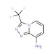 3-(Trifluoromethyl)[1,2,4]triazolo[4,3-a]pyridin-8-amine (CAS 338982-42-6) - chemical structure image