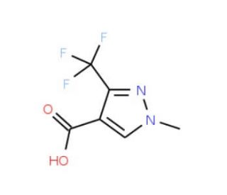 3-(Trifluoromethyl)-1-methyl-1H-pyrazole-4-carboxylic acid (CAS 113100-53-1) - chemical structure image
