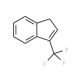 3-(Trifluoromethyl)-1H-indene - chemical structure image