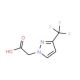 [3-(trifluoromethyl)-1H-pyrazol-1-yl]acetic acid (CAS 926241-24-9) - chemical structure image