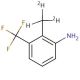 3-Trifluoromethyl-2-(methyl-d3)aniline - chemical structure image