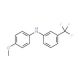 3-(Trifluoromethyl)-4′-methoxydiphenylamine (CAS 1494-26-4) - chemical structure image