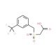 (3-Trifluoromethyl-α-toluenesulfonyl)acetic acid (CAS 773108-68-2) - chemical structure image