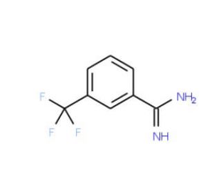 3-(trifluoromethyl)benzene-1-carboximidamide (CAS 26130-45-0) - chemical structure image