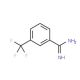 3-(trifluoromethyl)benzene-1-carboximidamide (CAS 26130-45-0) - chemical structure image