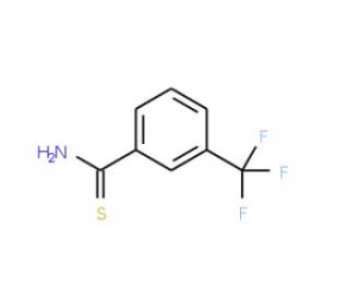 3-(Trifluoromethyl)benzenecarbothioamide (CAS 53515-17-6) - chemical structure image