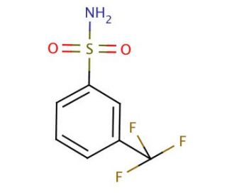 3-(Trifluoromethyl)benzenesulfonamide (CAS 672-58-2) - chemical structure image