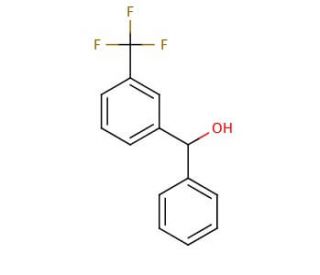 3-(Trifluoromethyl)benzhydrol (CAS 728-80-3) - chemical structure image
