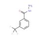 3-(Trifluoromethyl)benzoic acid hydrazide (CAS 22227-25-4) - chemical structure image