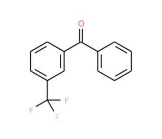 3-(Trifluoromethyl)benzophenone (CAS 728-81-4) - chemical structure image