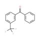3-(Trifluoromethyl)benzophenone (CAS 728-81-4) - chemical structure image