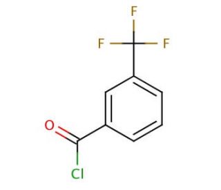 3-(Trifluoromethyl)benzoyl chloride (CAS 2251-65-2) - chemical structure image