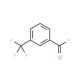 3-(Trifluoromethyl)benzoyl fluoride (CAS 328-99-4) - chemical structure image