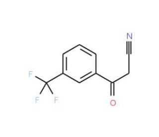 3-(Trifluoromethyl)benzoylacetonitrile (CAS 27328-86-5) - chemical structure image