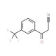 3-(Trifluoromethyl)benzoylacetonitrile (CAS 27328-86-5) - chemical structure image