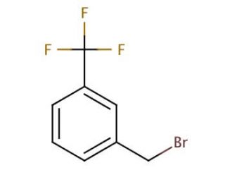 3-(Trifluoromethyl)benzyl bromide (CAS 402-23-3) - chemical structure image